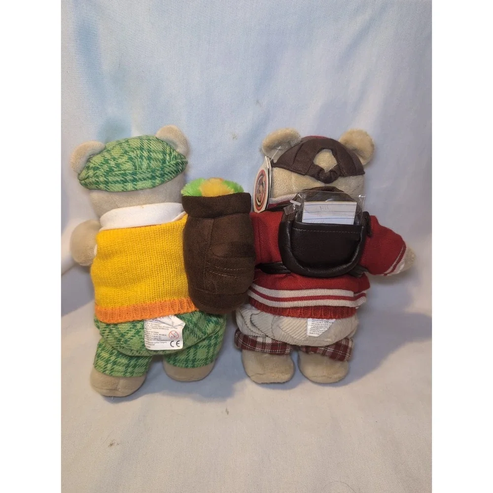 4x Starbucks Bearista Bears Back to School, Golfer, Glow Skeleton 10